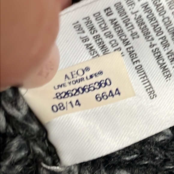 American Eagle Outfitters colorful wool mohair blend jegging sweater - Picture 6 of 11